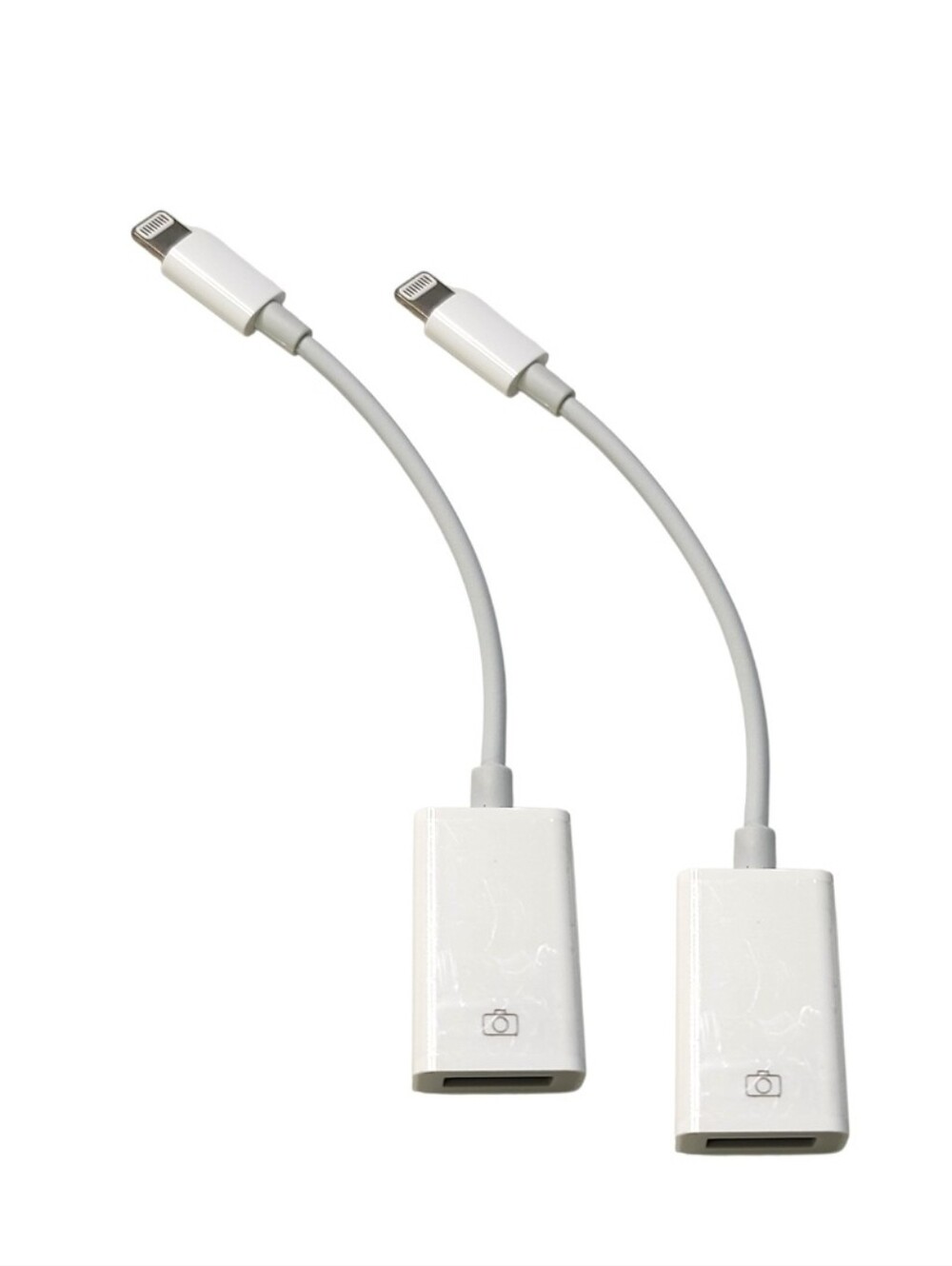 2pc Lightning to USB Camera Adapters